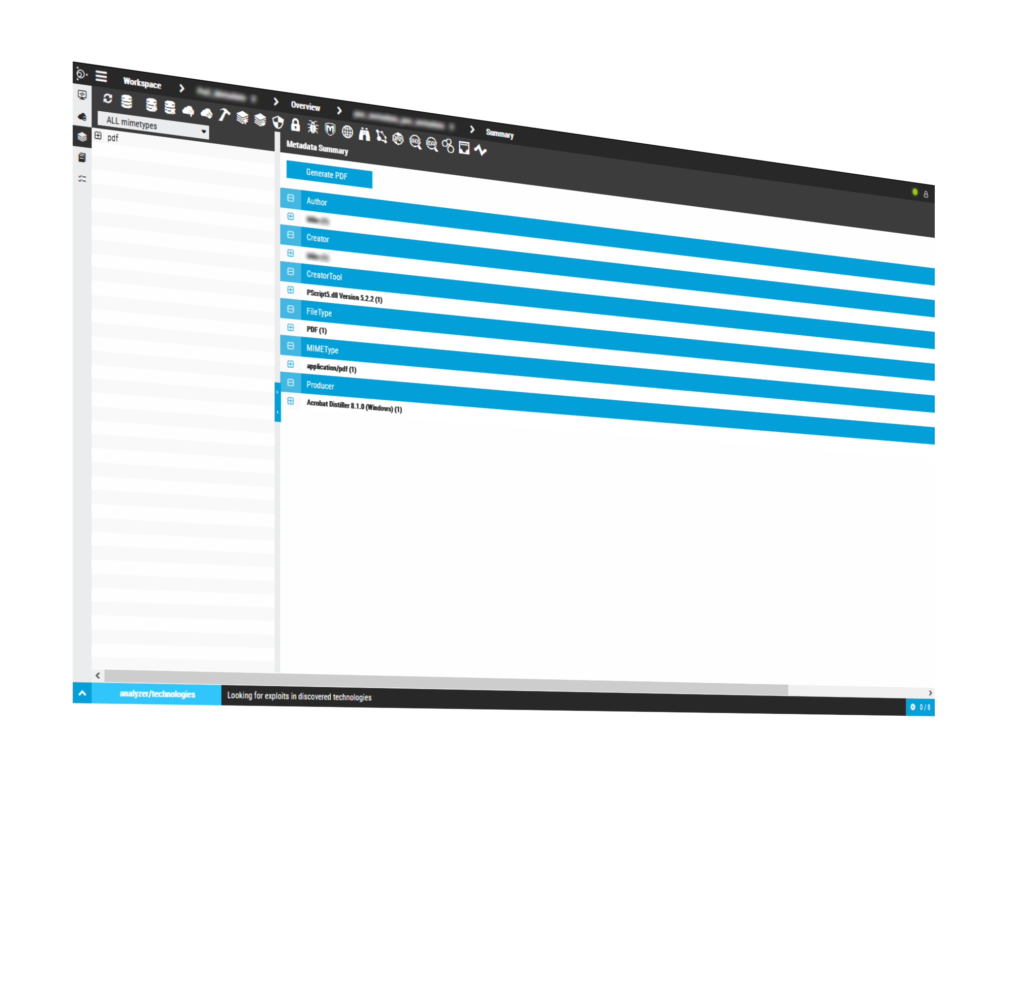 plataforma de analisis de vulnerabilidades con un modulo de reconocimiento 100% pasivo