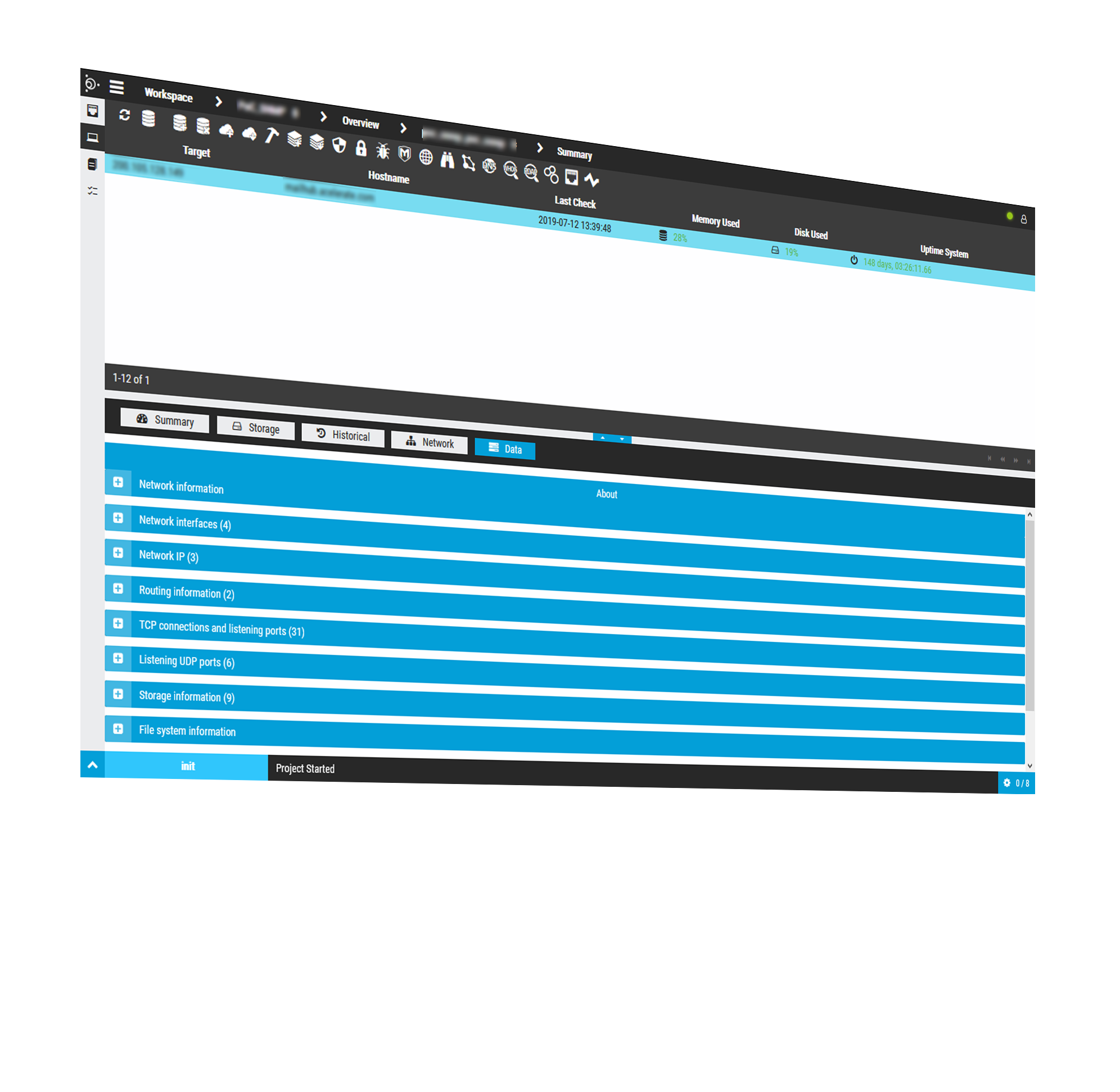 plataforma de analisis de vulnerabilidades con un modulo de reconocimiento 100% pasivo